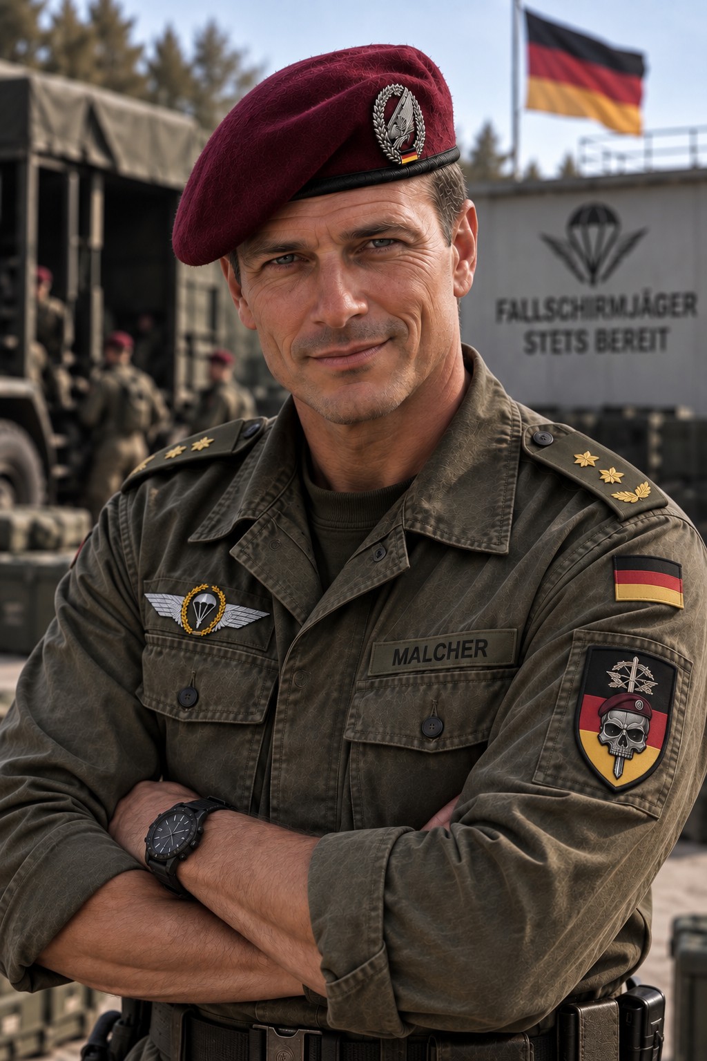 Portrait – Oberstleutnant Gisbert Malcher